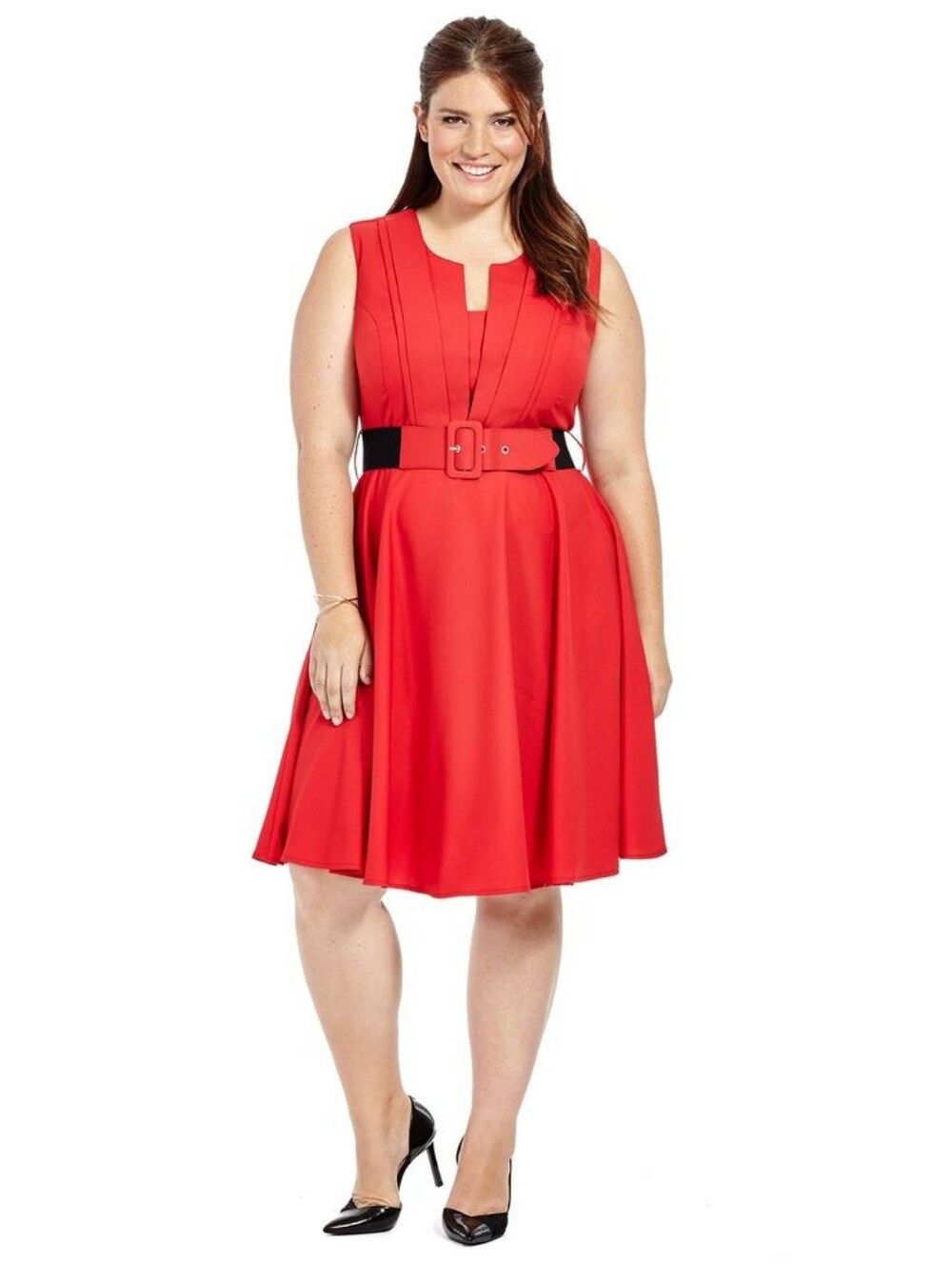 𝅺City chic belted dress